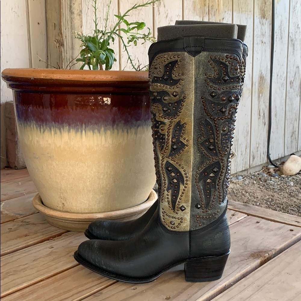 Frye Deborah Deco Tall Boots 👢